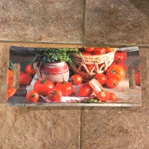 Keller-Charles Tuscan Tomato Melamine Tray